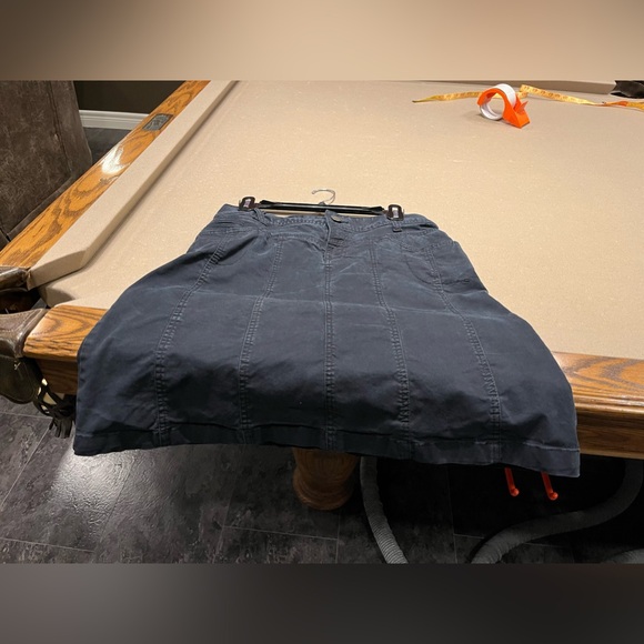 Lucky Brand black denim midi skirt 12 - Picture 12 of 13